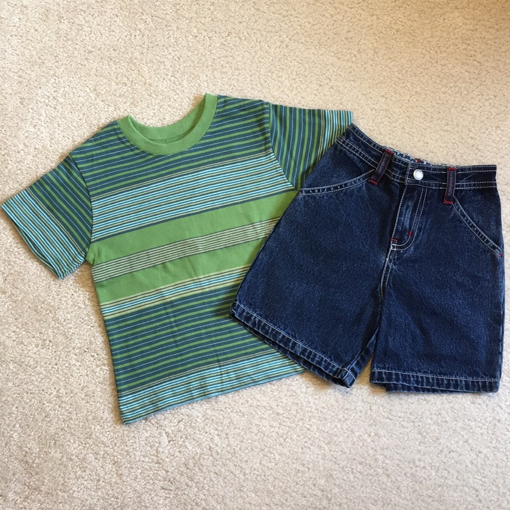 NWT baby Gap shorts and T-shirt outfit size xl